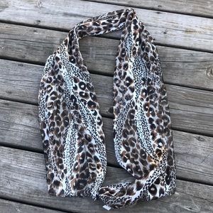 Leopard Tie Scarf
